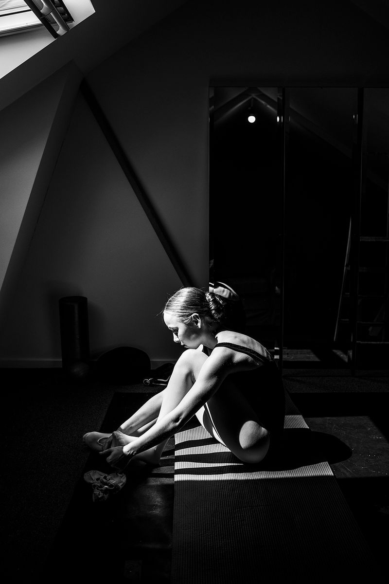 © Carla Kogelman - Giulia in the atttic, her new studio