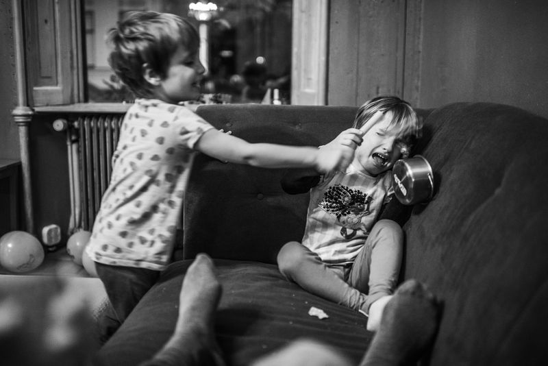 © Carla Kogelman - tex and morris can fight a lot