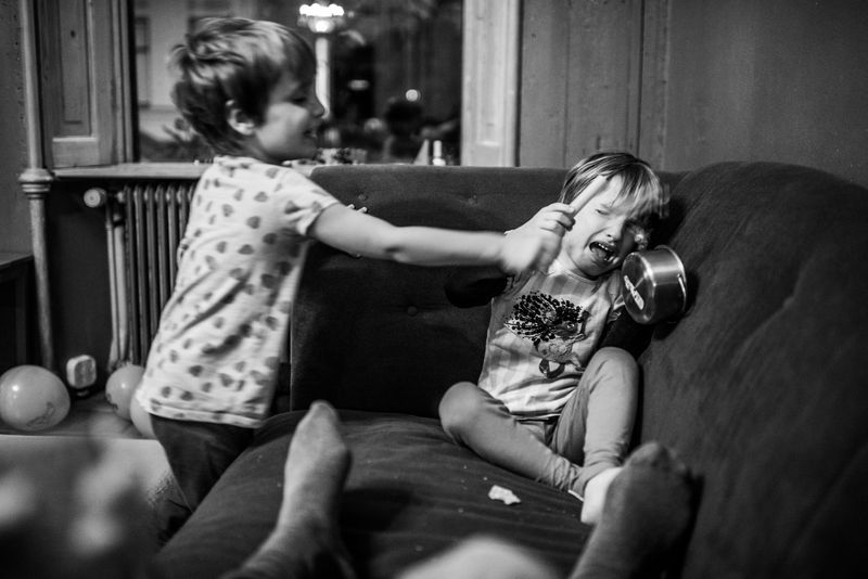 © Carla Kogelman - tex and morris can fight a lot