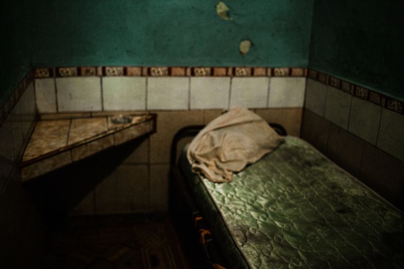 © Celine Croze - Inside a room where Yair has been hiding. Caracas, Venezuela, 2015