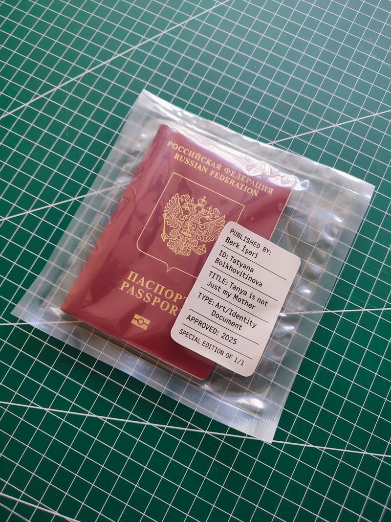 © Berk İşeri - Image from the Tanya is not Just my Mother photography project