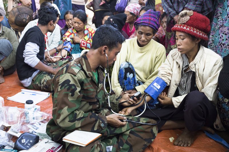© Annibale Greco - Image from the In the human being. The ragers of burma photography project