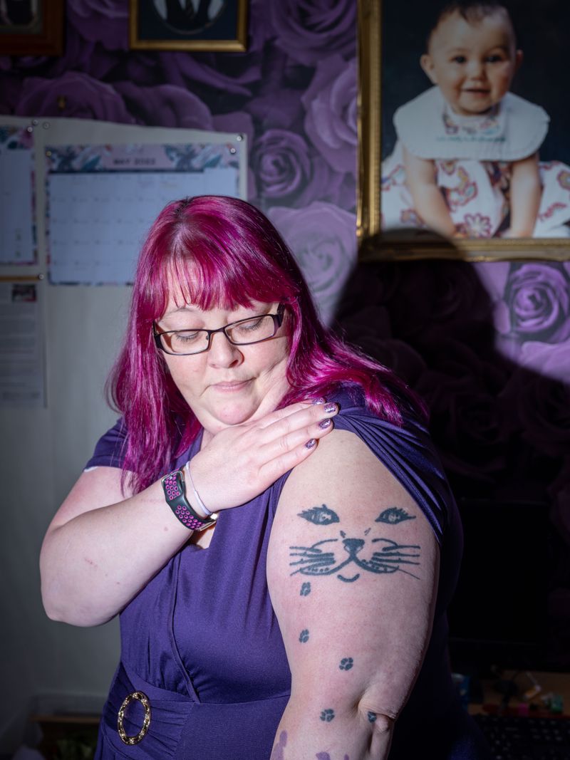 © Jack Lander - "Holes in The Road and rubbish are the big issues." Councillor Elspeth kerr