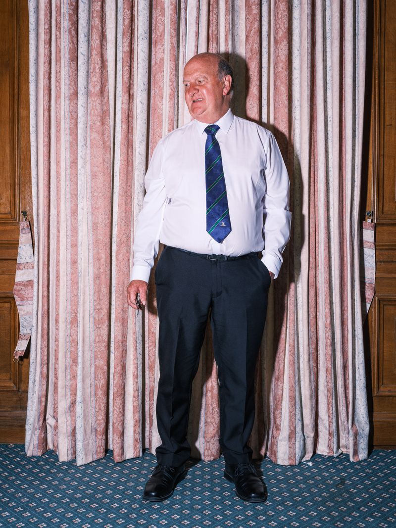 © Jack Lander - "I don't concern myself with politics." Independent Councillor Bert Thomson