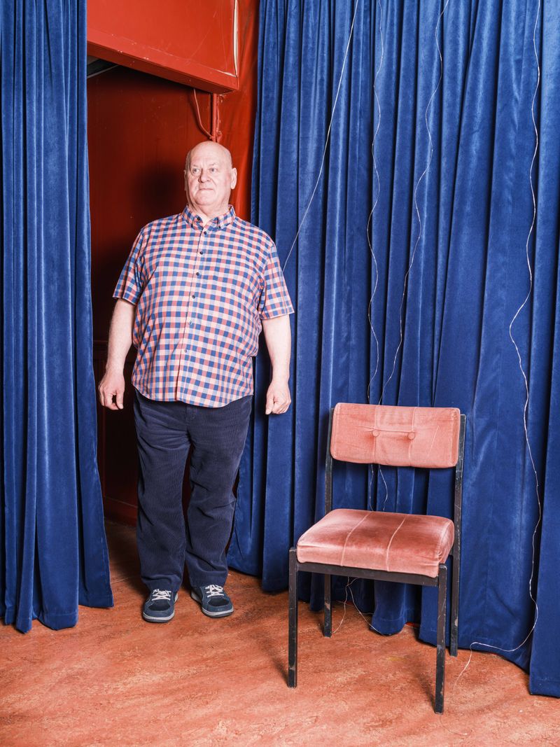 © Jack Lander - Councillor George Greenshields one week before local elections day.