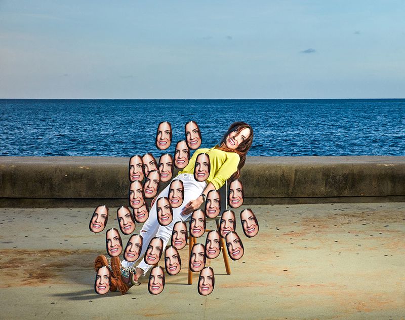 © Moník Molinet - My happy face ON, Havana, 2019