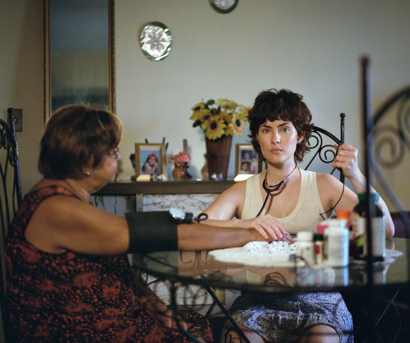 © Moník Molinet - My grandmother Estela drank too much coffee and her blood pressure went up