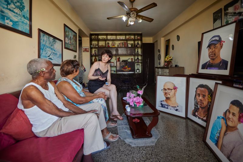 © Moník Molinet - Sharing with my grandmother Estela and my grandfather Adalberto works from my lastexhibition in Havana, “Masculinities”