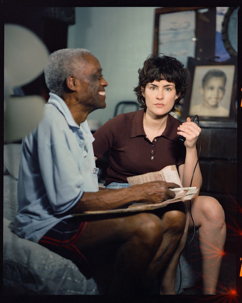 © Moník Molinet - Listening to my grandfather Adalberto's notes to not forget