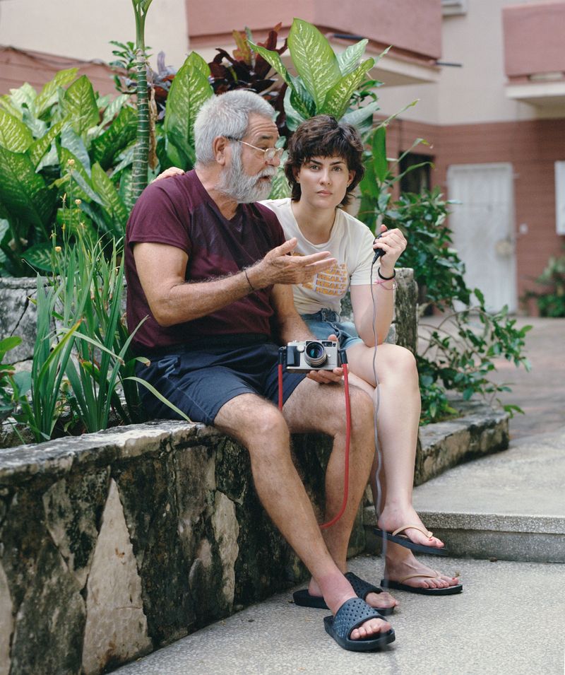 © Moník Molinet - My grandfather Otto teaches me photography