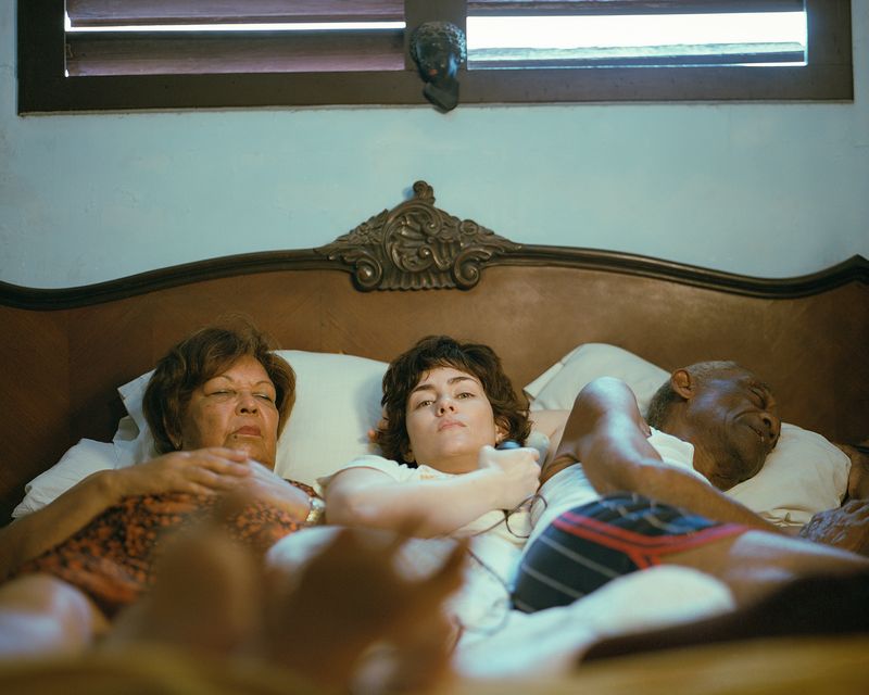 © Moník Molinet - Nap after lunch with my grandmother Estela and my grandfather Adalberto