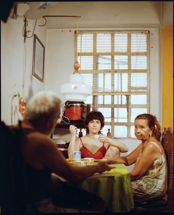 © Moník Molinet - Breakfast conversation at my grandmother Tania P. and my grandfather Otto's house