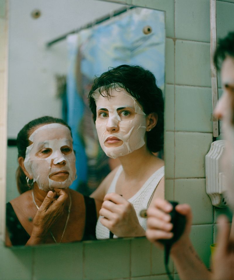 © Moník Molinet - Homemade spa with my grandmother Tania P