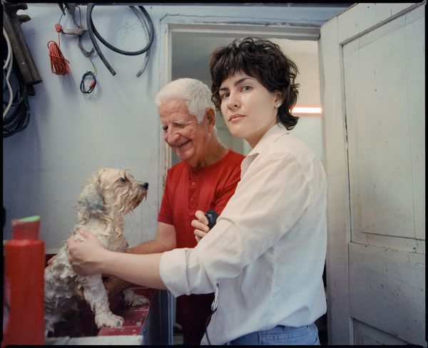 © Moník Molinet - Bathing Bandolero with my grandfather José