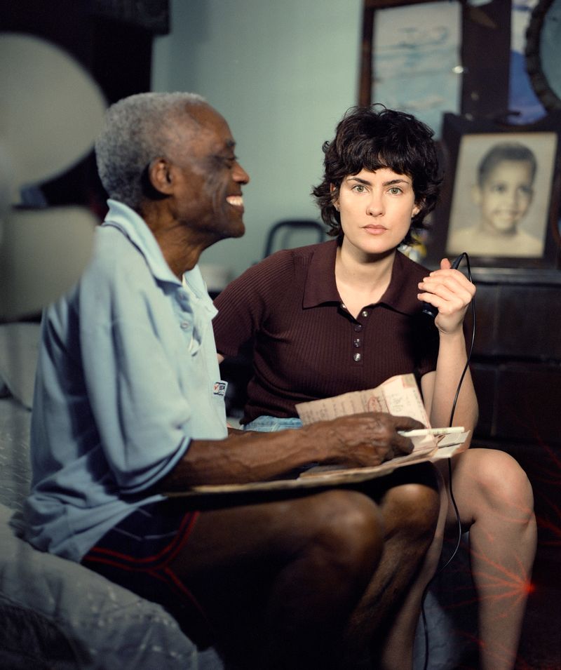 © Moník Molinet - Listening to my grandfather Adalberto's notes to not forget