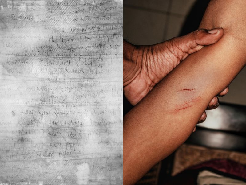 © Balaji Maheshwar - Image of a love letter I had written .