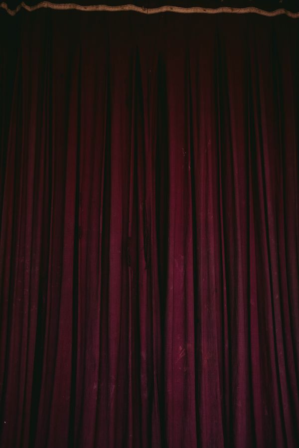 © Balaji Maheshwar - Curtain inside a cinema hall that was shut down