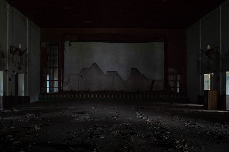 © Balaji Maheshwar - Inside an abandoned cinema hall