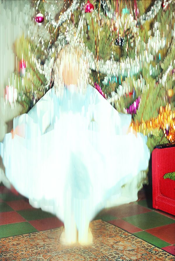 © Varvara Uhlik - Dnipro, New Years at home, in a dress my mom made