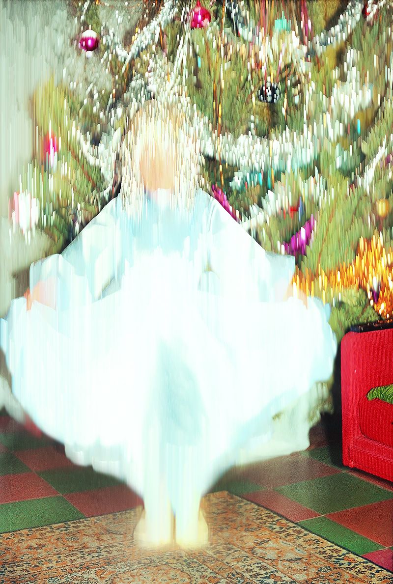 © Varvara Uhlik - Dnipro, New Years at home, in a dress my mom made