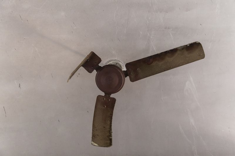 © Ishan Tankha - Chand Bagh, New Delhi, 3.3.2020Close up of a fan destroyed in the violence in North East Delhi .
