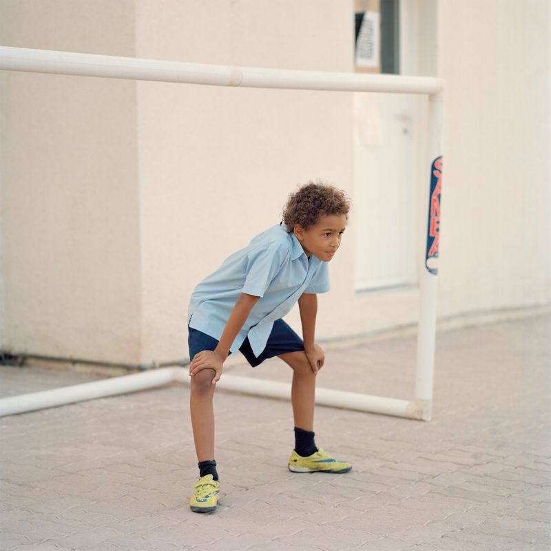 © Josh Adam Jones - Tumbi playing football, 2019.