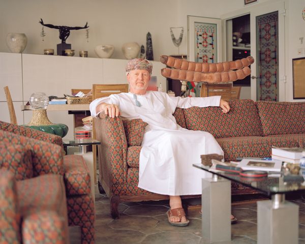 © Josh Adam Jones - Captain Abdulrauf in his home, 2018.