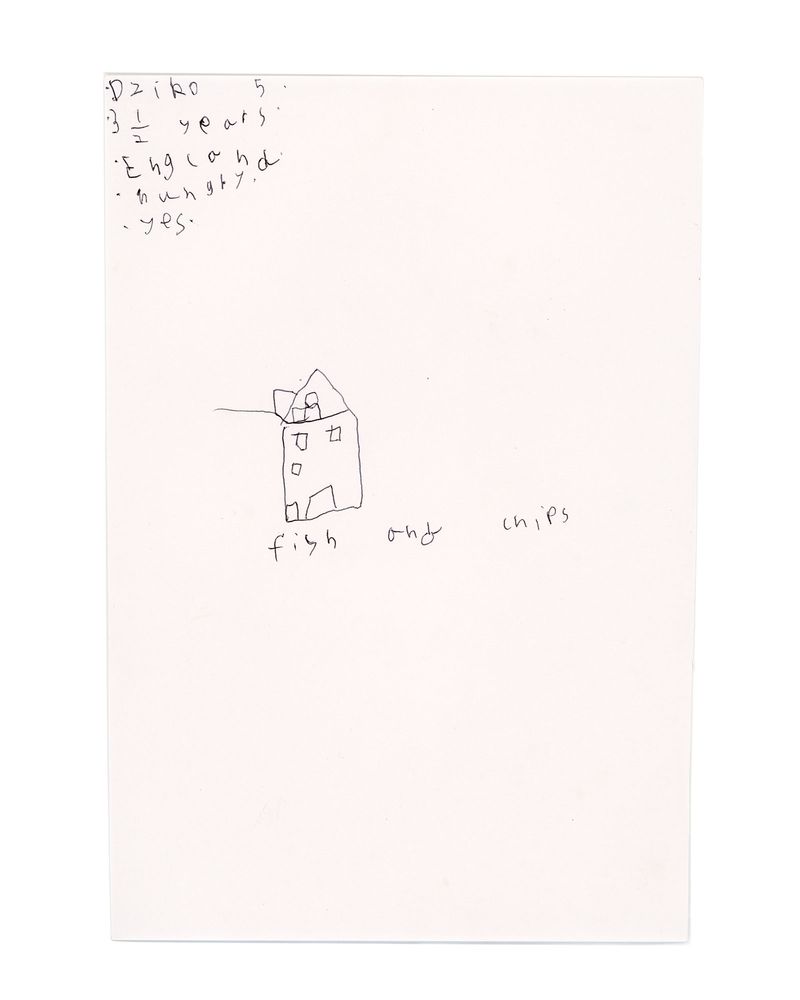 © Josh Adam Jones - Dziko. Scan of handwritten text, 2019.