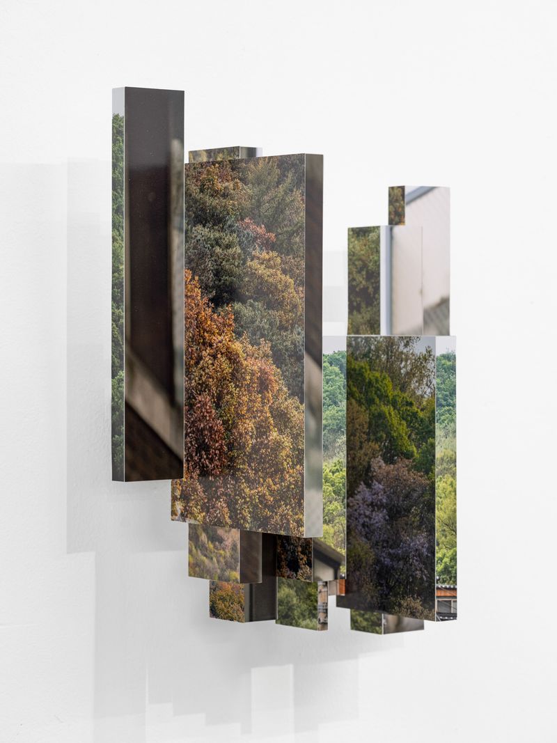 © JAEYONG CHO - Approaching Prospect, Mt. Ansan from Hongje-dong, Seoul, 2024, (Left View)