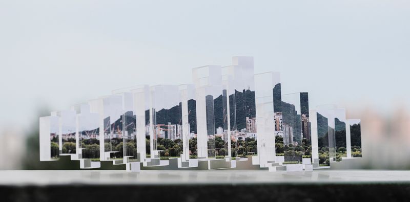 © JAEYONG CHO - Approaching Prospect, Mt. Gwanaksan from Seobinggo-dong, Yongsan-gu, Seoul, 2025, (Side View)