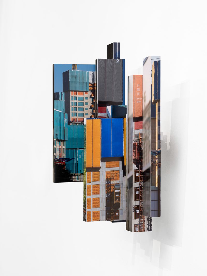 © JAEYONG CHO - Approaching Prospect, Mt. Ansan from Hongje-dong, Seoul, 2024, (Right View)