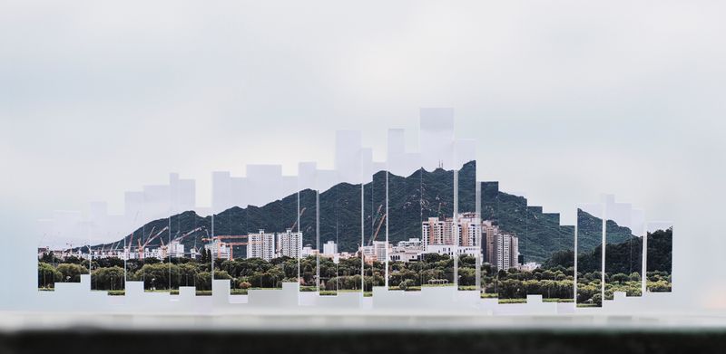 © JAEYONG CHO - Approaching Prospect, Mt. Gwanaksan from Seobinggo-dong, Yongsan-gu, Seoul, 2025, (Front View)