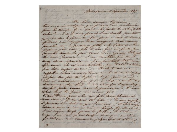 © Giada Ripa - Mathilde Ruinart’s correspondence from Yokohama, Voyage à l’intérieur du Japon, 1869 - Private Collection