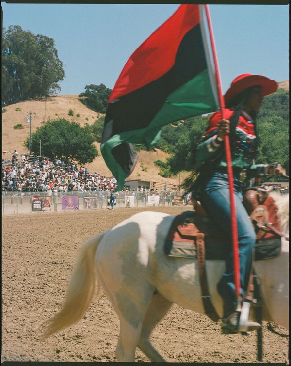 © Gabriela Hasbun - Image from the The New Black West: Photographs from America's only Touring Black Rodeo photography project