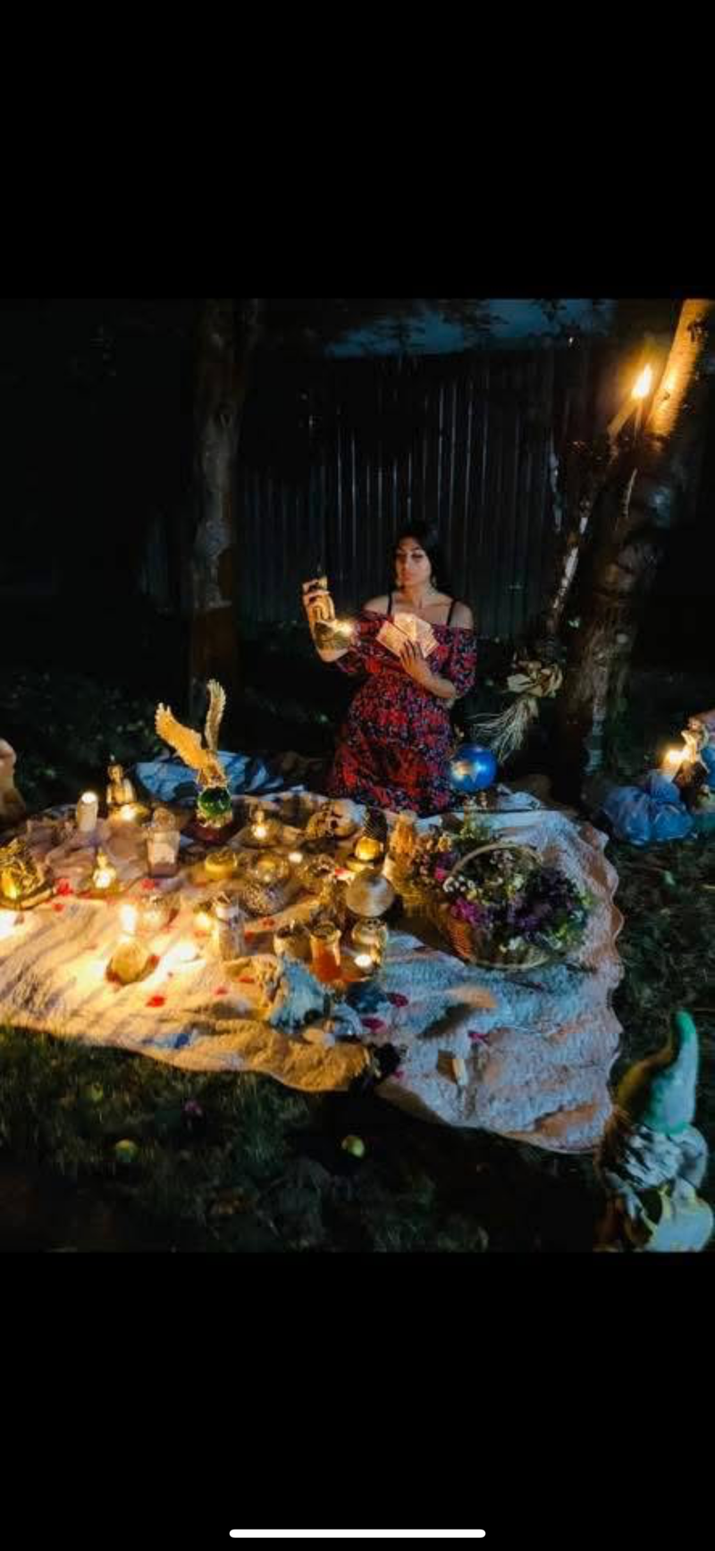 © The most powerful witch from Romania Vanessa - Image from the The Legacy of the Witch photography project