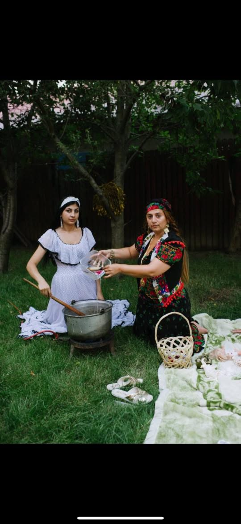 © The most powerful witch from Romania Vanessa - Image from the The Legacy of the Witch photography project