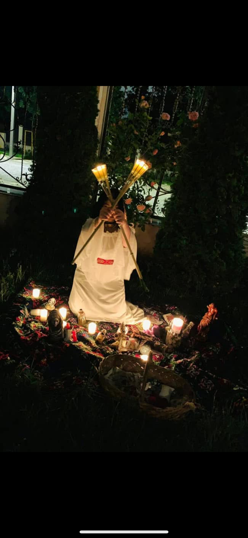 © The most powerful witch from Romania Vanessa - Image from the The Legacy of the Witch photography project