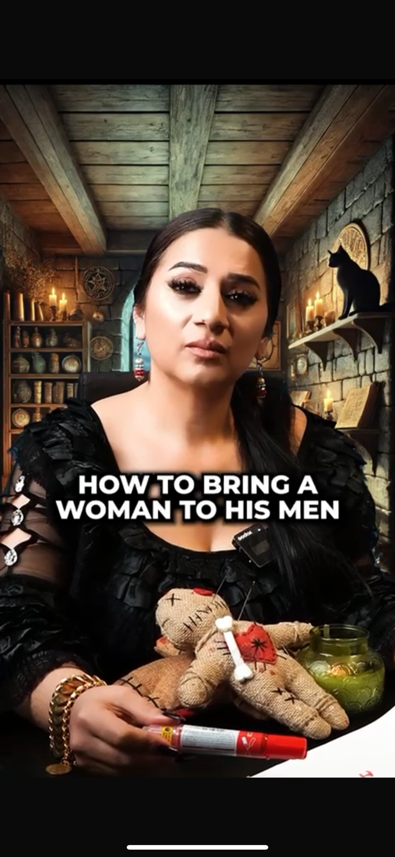 © The most powerful witch from Romania Vanessa - Image from the The Legacy of the Witch photography project