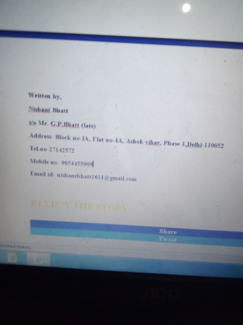 © Nishant Bhatt - Image from the The confession -a story penned by myself photography project