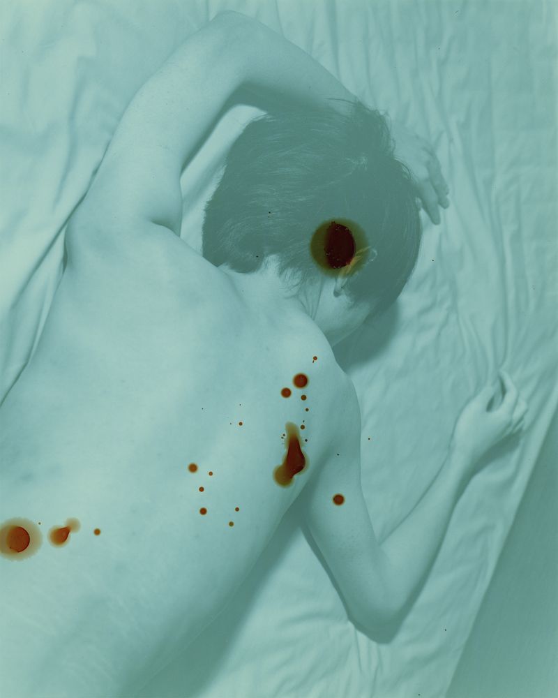 © Bowei Yang - Blood, color darkroom print, 2019.