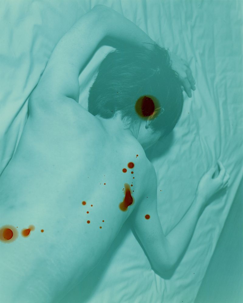 © Bowei Yang - Blood, color darkroom print, 2019.