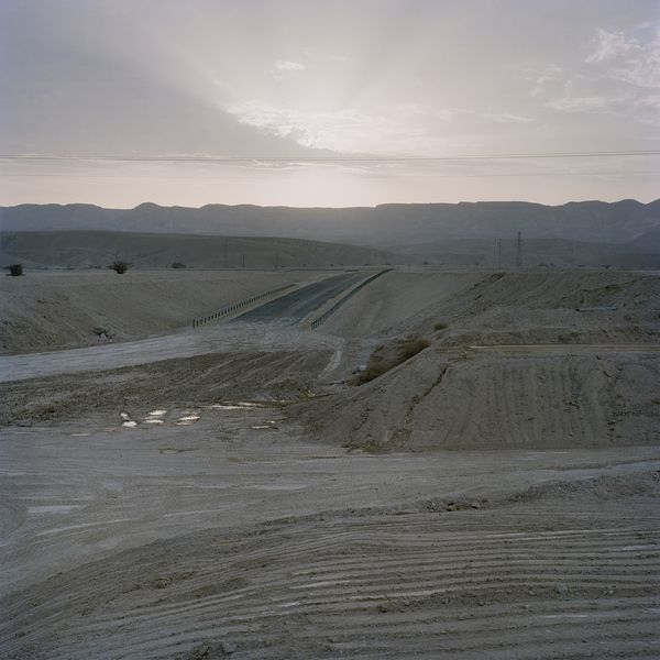 © Demetris Koilalous - Nr Yotvata, road under construction in the desert