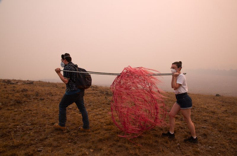 © Sophie Dumaresq - Image from the The Hairy Panic photography project