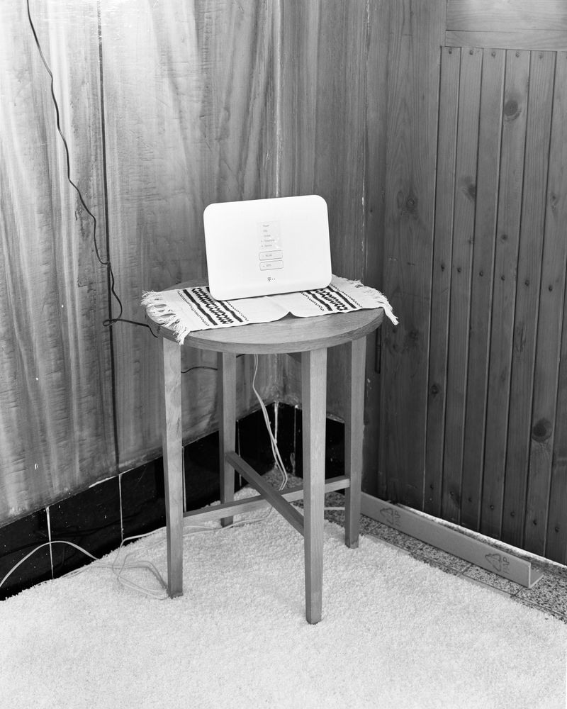 © Dominika Jackuliakova - Still life with a router. Tomášovce, 2021