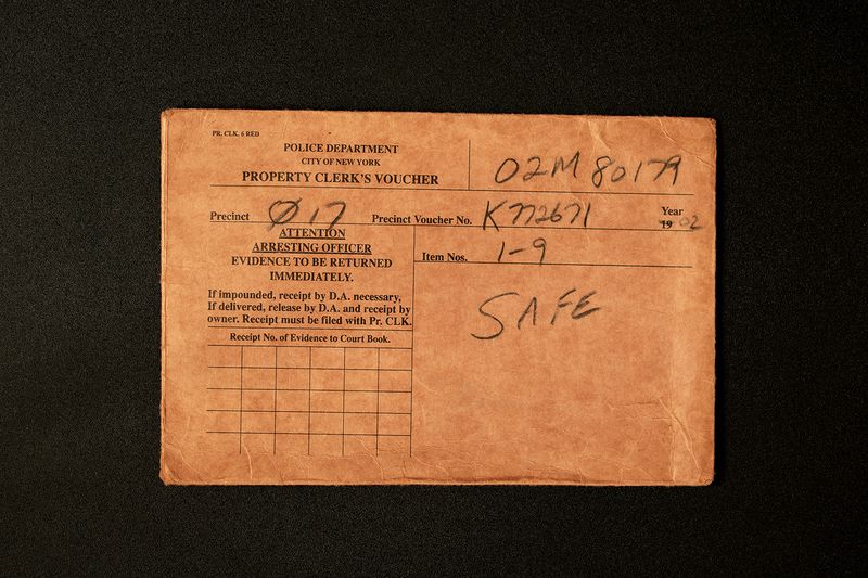 © Elena Pavlova - When they found my father’s body they returned his personal belongings to us in this envelope.
