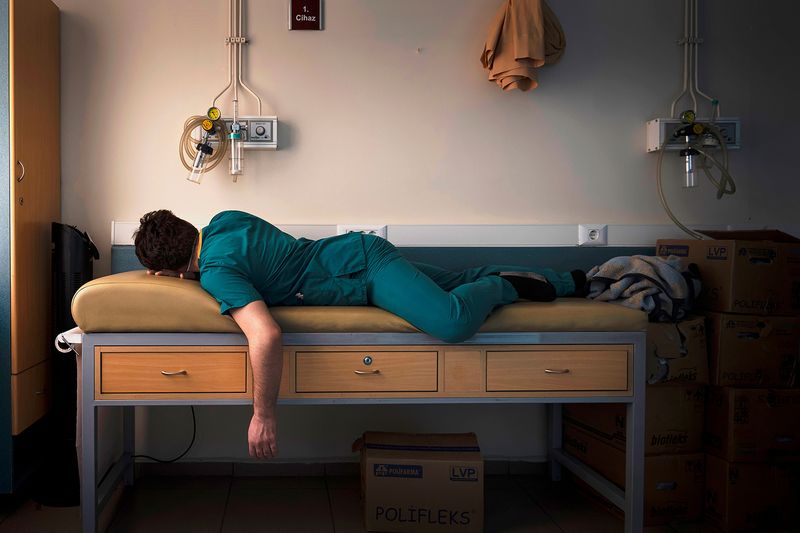 © F.Dilek Yurdakul - Image from the In Epicenter of Covid 19 photography project