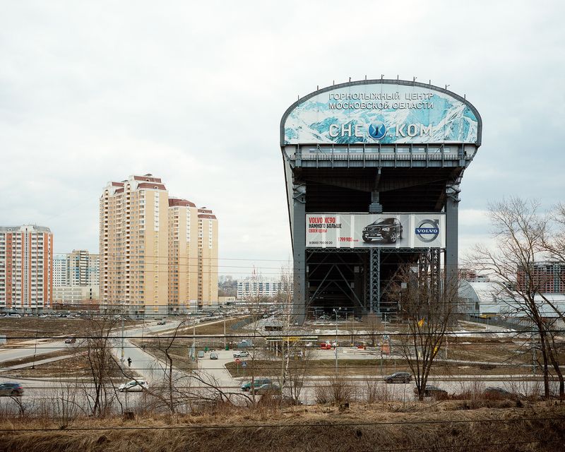 © Petr Antonov - Image from the Trees, cars, figures of people, assorted barriers photography project