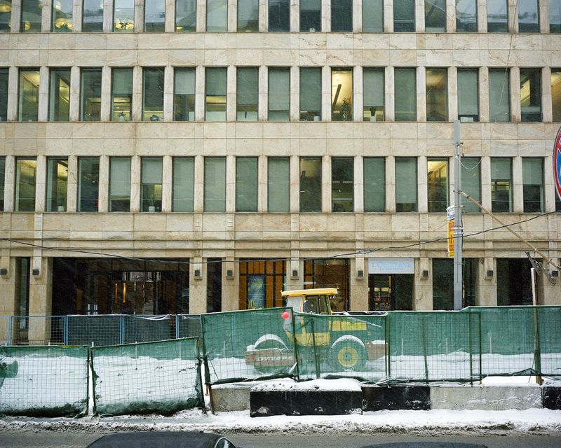 © Petr Antonov - Image from the Trees, cars, figures of people, assorted barriers photography project