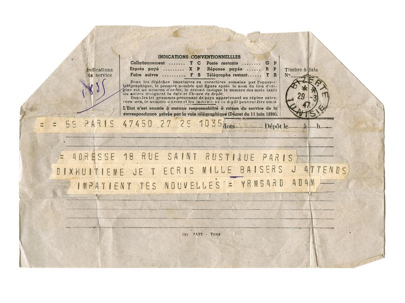 © Daniel Seiffert - Rue Saint Rustique 5, Paris, Frankreich 29. März 1947