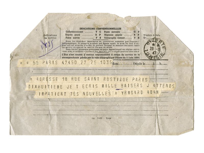 © Daniel Seiffert - Rue Saint Rustique 5, Paris, Frankreich 29. März 1947